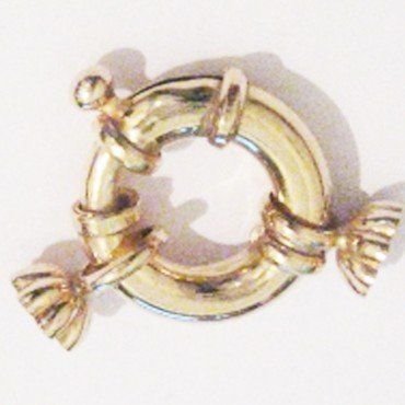 BROCHE COLLAR ORO AMARILLO
