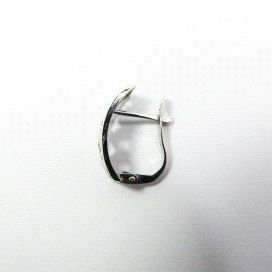 PENDIENTES ORO BLANCO PIEDRA
