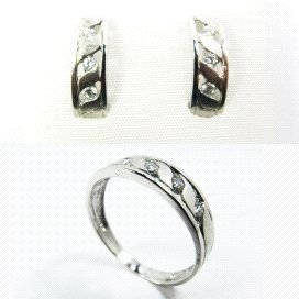 SORTIJA ORO BLANCO PIEDRA