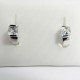 PENDIENTES NIÑA ORO BLANCO PIEDRA