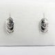 PENDIENTES NIÑA ORO BLANCO PIEDRA