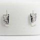 PENDIENTES NIÑA ORO BLANCO PIEDRA