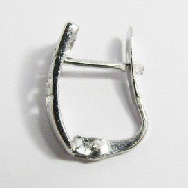 PENDIENTES NIÑA ORO BLANCO PIEDRA
