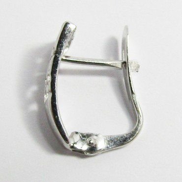 PENDIENTES NIÑA ORO BLANCO PIEDRA