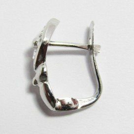PENDIENTES NIÑA ORO BLANCO PIEDRA