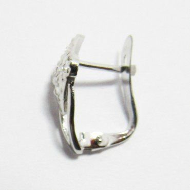 PENDIENTES NIÑA ORO BLANCO PIEDRA