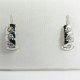 PENDIENTES NIÑA ORO BLANCO PIEDRA