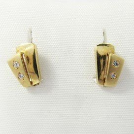 PENDIENTES NIÑA ORO AMARILLO PIEDRA
