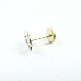 PENDIENTES NIÑA BICOLOR PIEDRA