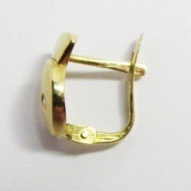 PENDIENTES NIÑA ORO AMARILLO PIEDRA