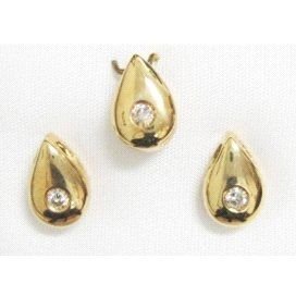 COLGANTE ORO AMARILLO BRILLANTES
