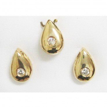COLGANTE ORO AMARILLO BRILLANTES