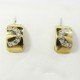 PENDIENTES NIÑA ORO AMARILLO PIEDRA