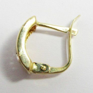 PENDIENTES NIÑA ORO AMARILLO PIEDRA