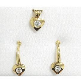 COLGANTE ORO AMARILLO PIEDRA