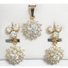 COLGANTE ORO AMARILLO PIEDRA