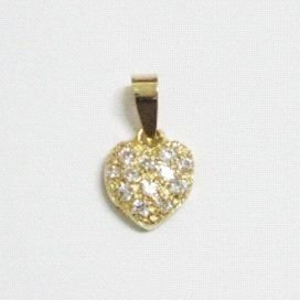 COLGANTE ORO AMARILLO PIEDRA