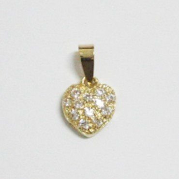 COLGANTE ORO AMARILLO PIEDRA