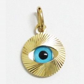 COLGANTE ORO AMARILLO PIEDRA