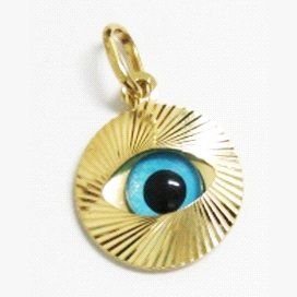 COLGANTE ORO AMARILLO PIEDRA