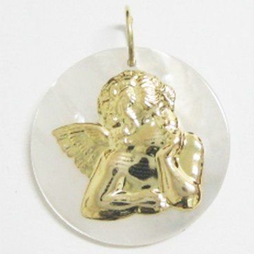 COLGANTE ORO AMARILLO PIEDRA