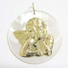 COLGANTE ORO AMARILLO PIEDRA
