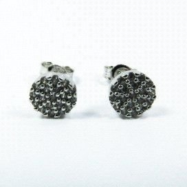PENDIENTES NIÑA ORO BLANCO PIEDRA