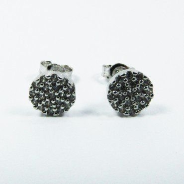 PENDIENTES NIÑA ORO BLANCO PIEDRA