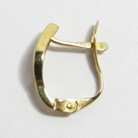 PENDIENTES NIÑA ORO AMARILLO PIEDRA