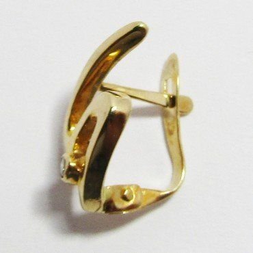 PENDIENTES NIÑA ORO AMARILLO PIEDRA