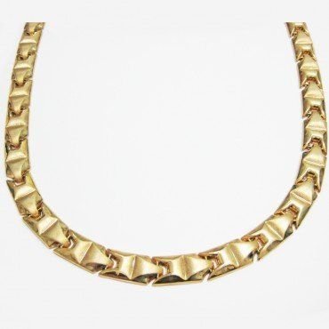 GARGANTILLA ORO AMARILLO ITALIANO LISO