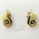 PENDIENTES NIÑA ORO AMARILLO PIEDRA