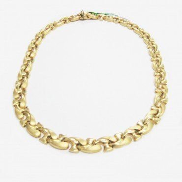 GARGANTILLA ORO AMARILLO ITALIANO LISO