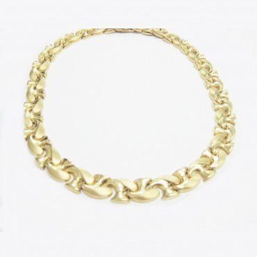 GARGANTILLA ORO AMARILLO ITALIANO LISO