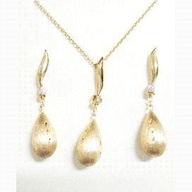 GARGANTILLA ORO AMARILLO ITALIANO PIEDRA