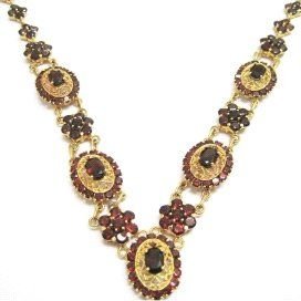 GARGANTILLA ORO AMARILLO PIEDRA