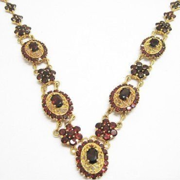 GARGANTILLA ORO AMARILLO PIEDRA