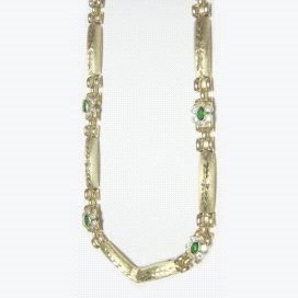 GARGANTILLA ORO AMARILLO PIEDRA