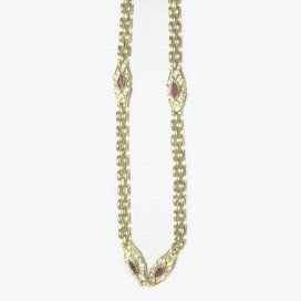GARGANTILLA ORO AMARILLO PIEDRA