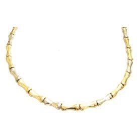 GARGANTILLA ORO BICOLOR ITALIANO LISO