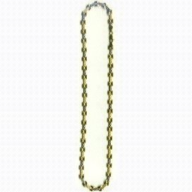 GARGANTILLA ORO BICOLOR ITALIANO LISO