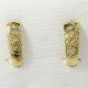 PENDIENTES NIÑA ORO AMARILLO PIEDRA