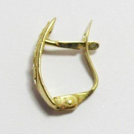 PENDIENTES NIÑA ORO AMARILLO PIEDRA