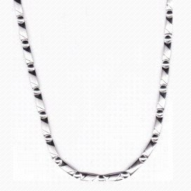 GARGANTILLA ORO BLANCO ITALIANA LISA