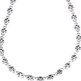GARGANTILLA ORO BLANCO ITALIANA LISA