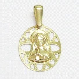 MEDALLAS ORO AMARILLO