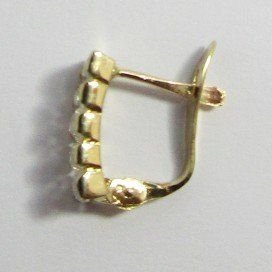 PENDIENTES NIÑA ORO AMARILLO PIEDRA