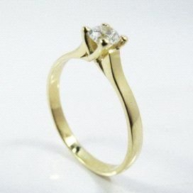 SORTIJA ORO AMARILLO PIEDRA