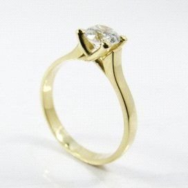 SORTIJA ORO AMARILLO PIEDRA