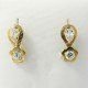 PENDIENTES NIÑA ORO AMARILLO PIEDRA